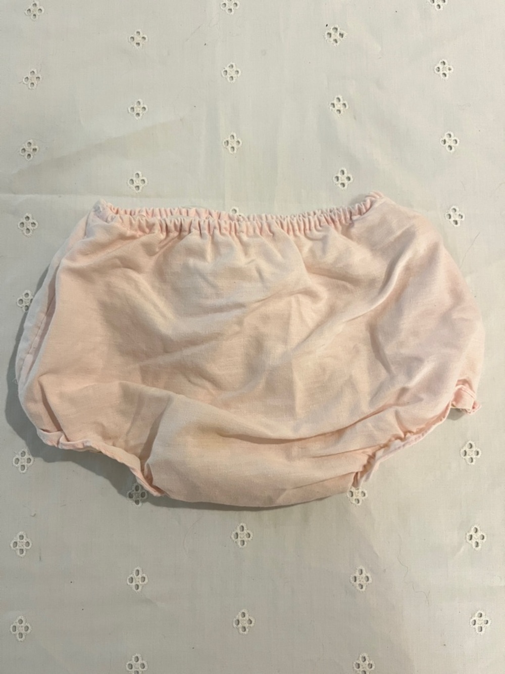 Soft Pink Vintage Baby Bloomers